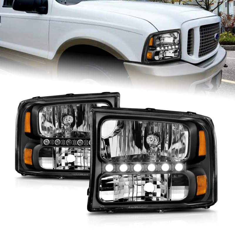ANZO ANZ Crystal Headlights
