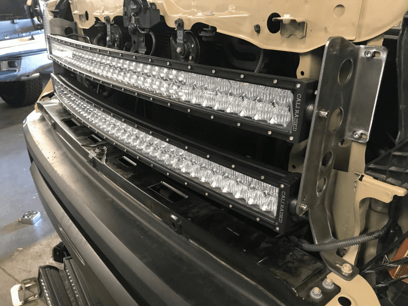 Cali Raised LED CAL Grille Light Bar Kits
