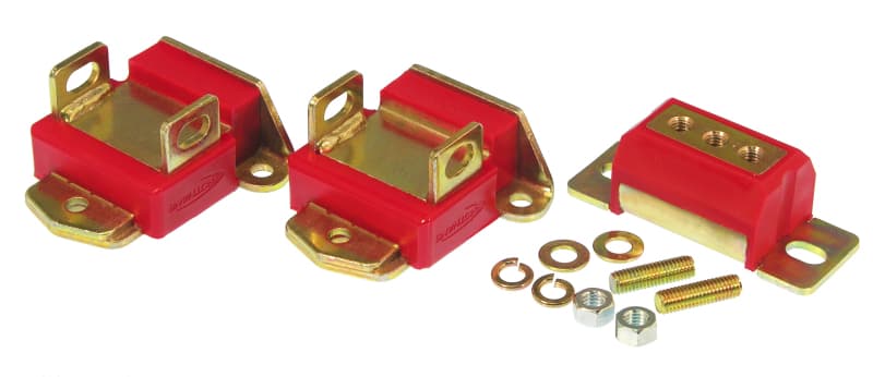 Prothane PRO Engine/Trans Kit - Red