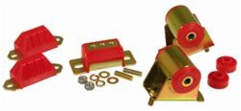 Prothane PRO Drivetrain Mounts - Red