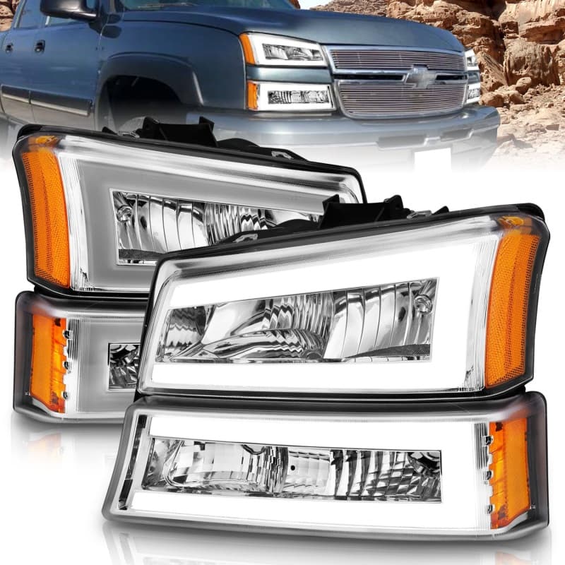 ANZO ANZ Crystal Headlights