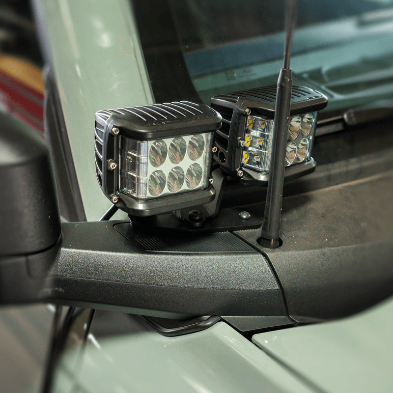 Cali Raised LED CAL Ditch Light Mount Kit