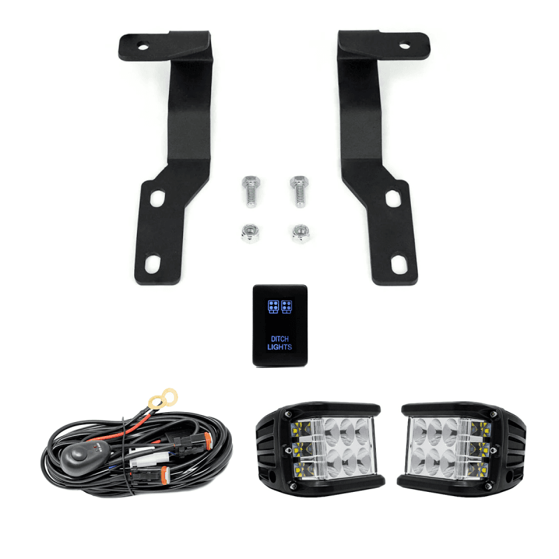 Cali Raised LED CAL Ditch Light Brackets Kit