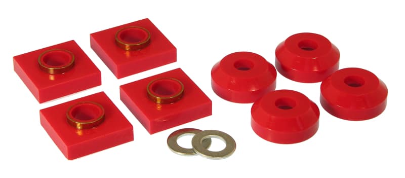 Prothane PRO Transmission Mounts - Red